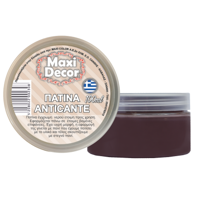 Πατίνα Νερού Maxi Decor 100ml Anticante Καφέ_PN22002308